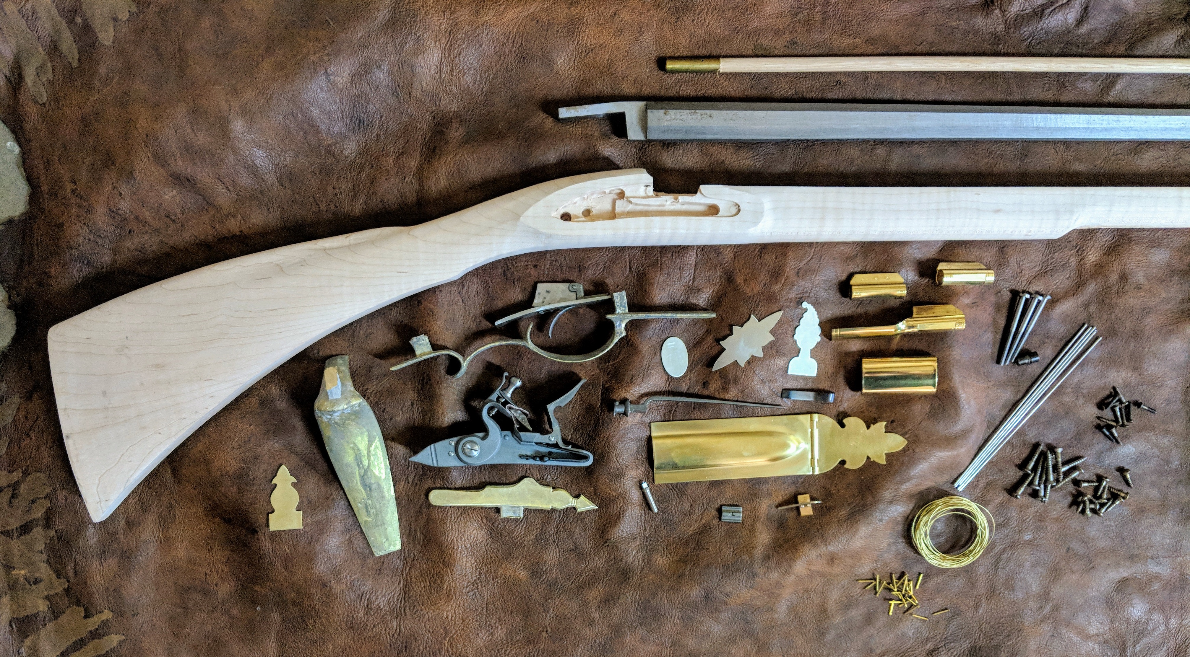 The Lehigh Valley 1793 Herman Rupp rifle kit